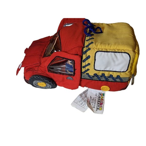 Vintage Pockets of Learning Jeep Play Set Soft Fabric Missing Tires - Picture 6 of 8